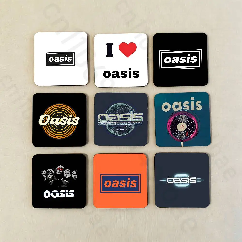 

O-Oasis Band Album Logo Fridge Magnets Magnetic Refrigerator Memorial Gifts For Kitchen Office Locker Travel Home Deco