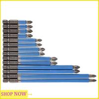 Especial 14 Pcs Magnetic Anti Slip Screwdriver Bits Set Impact Driver Bit Set 1/4 Inch Hex Shank Cross Drill Bit Set
