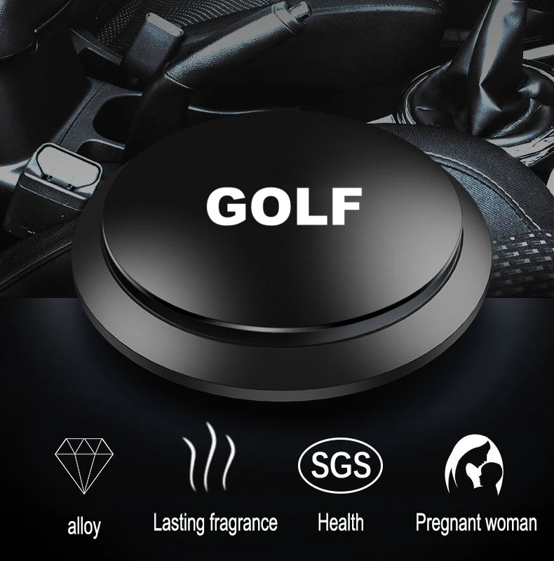 Car Air Freshener Instrument Car-styling Flavor Car Perfume UFO Shape Scent Decor For GOLF Logo 3 4 5 6 7 8 MK3 MK4 MK7 2023