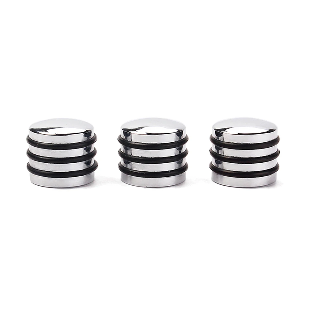 

3 Pcs Metal Knob Professional Guitar Parts Control Knobs Cap Volume Accessories Tone Bass Accessory