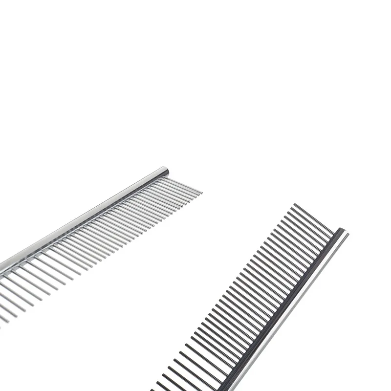 Pet Comb Pet Row Comb Stainless Steel Row Comb Pet Needle Comb Pet Dog Cat Stainless Steel Needle Comb