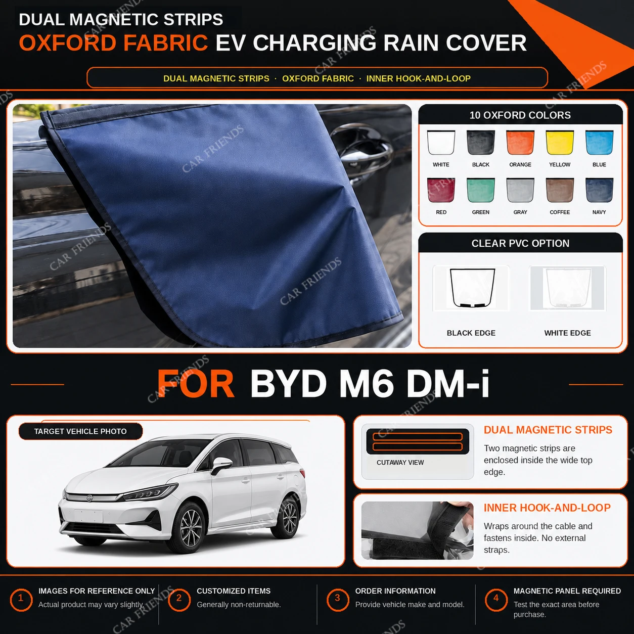 capa-de-chuva-para-carregamento-de-veiculos-eletricos-byd-m6-dm-i-em-tecido-oxford-com-tiras-magneticas-duplas-impermeavel-para-carregamento-externo