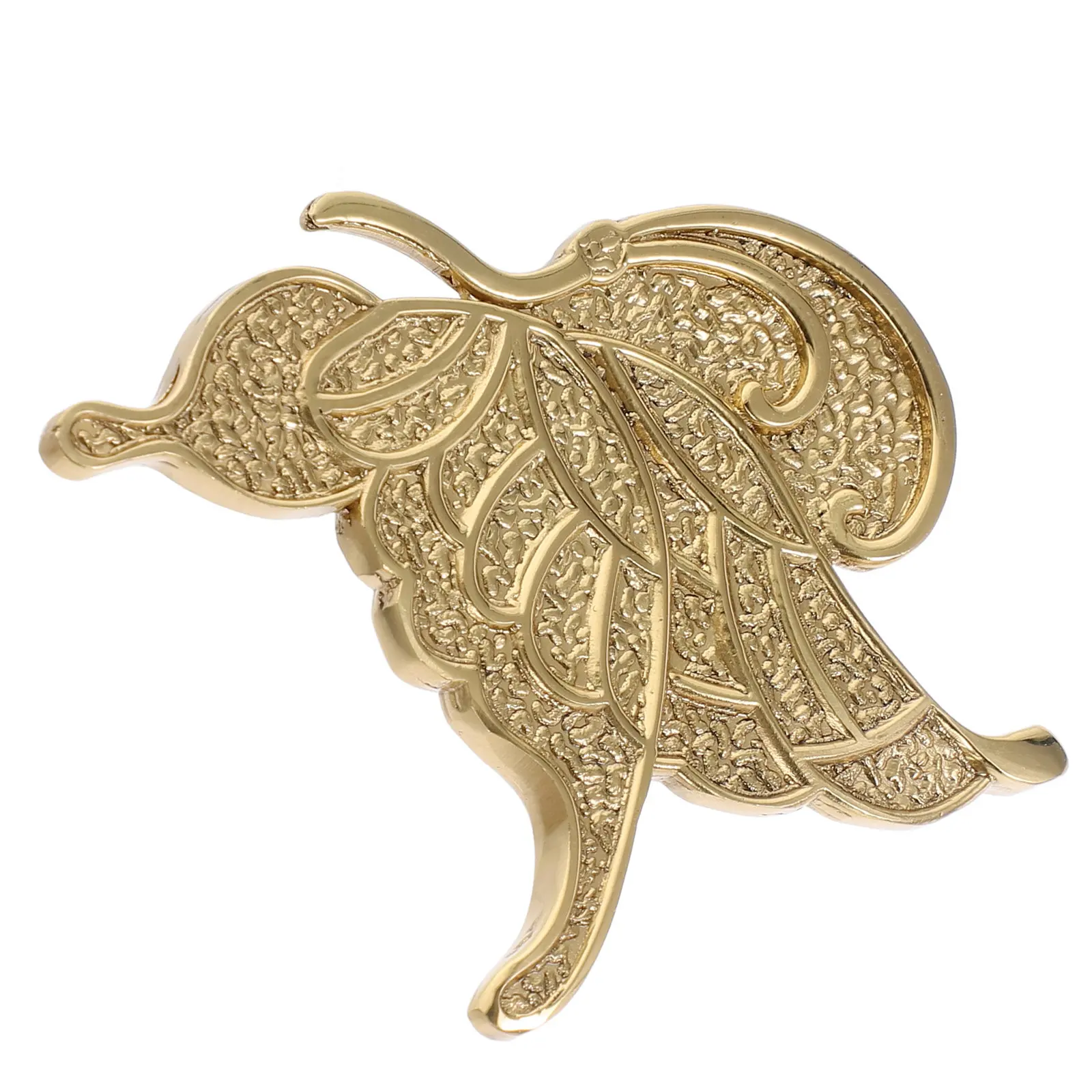 Brass Butterfly Shaped Vintage Cabinet Knob Decorative Drawer Pull Handle for Dresser Wardrobe Closet Furniture