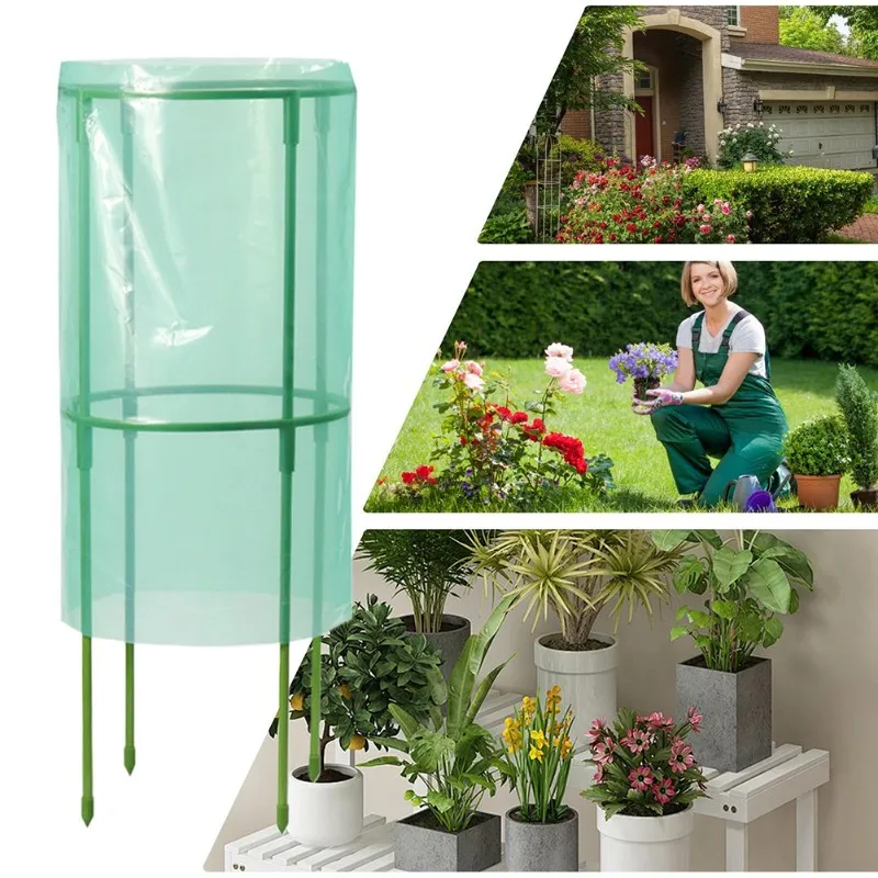 ABWZ-Multi-Functional Plant Seedling Protective Cover(4-Piece), Insect-Proof Garden And Vegetable Garden Cover