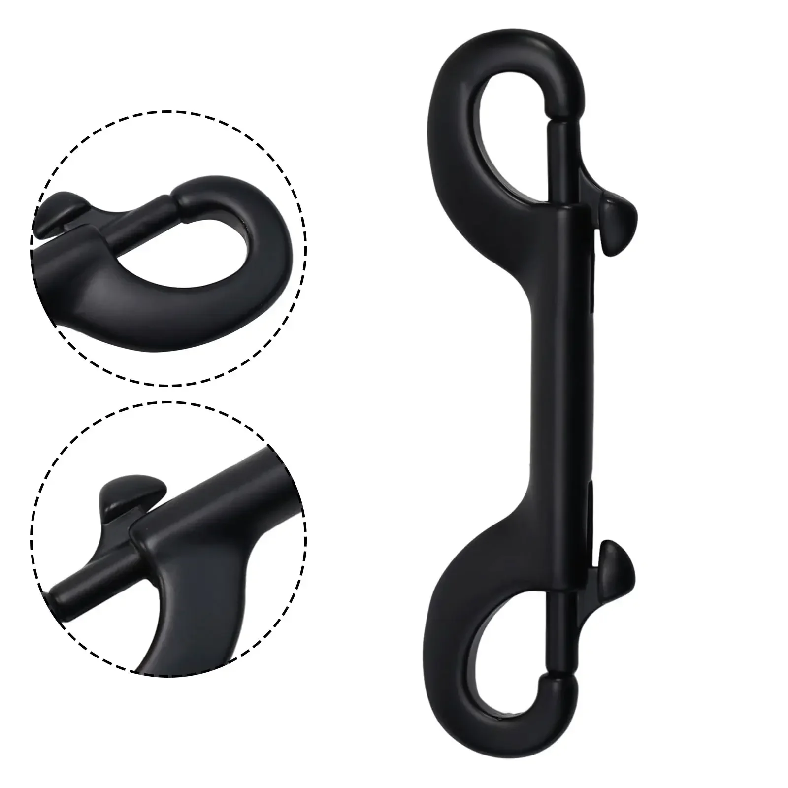 

Scuba Diving Snap Hook Double Ended 100x23x10mm 316 Stainless Steel Accessories High Quality Material Practical