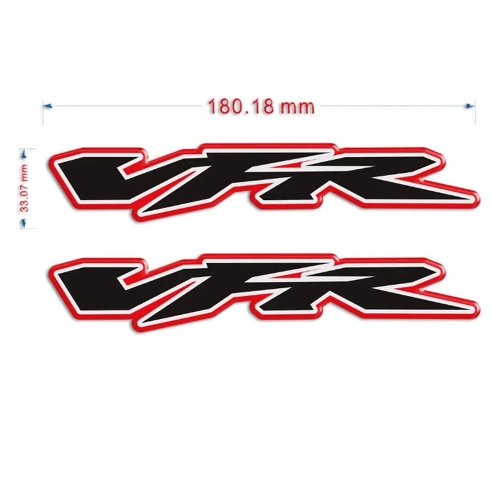 

For Honda VFR 400 750 800 1200X X F Motorcycle 3D Stickers Side Panel Protector Fairing Decals Emblem Badge Tank Pad Protection