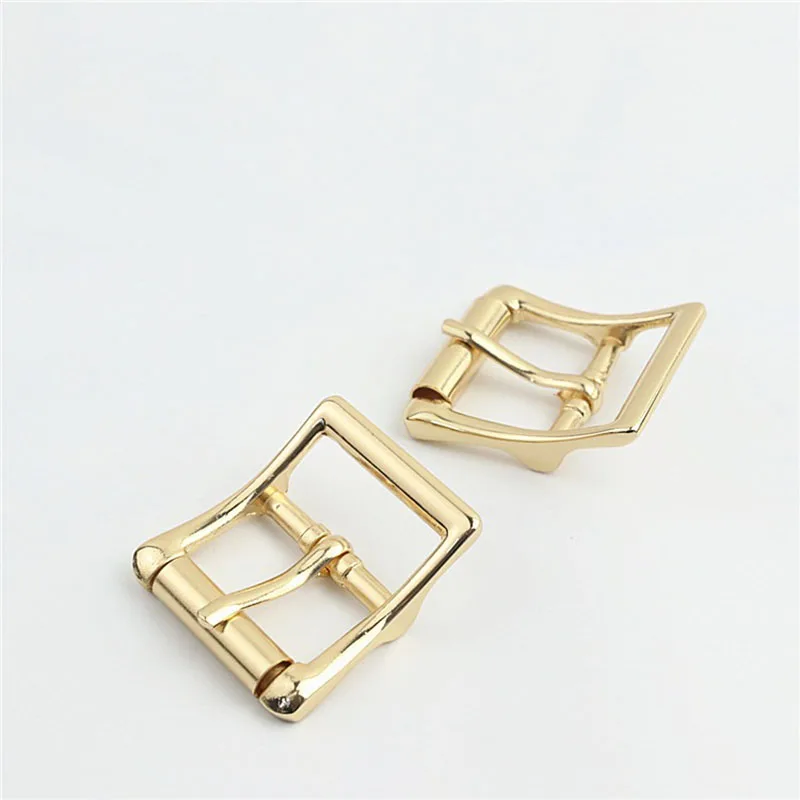 5Pcs Solid Silver Roller Buckle Single Pin Middle Center Bar Buckle for Leather Craft Bag Belt Strap Halter Harness