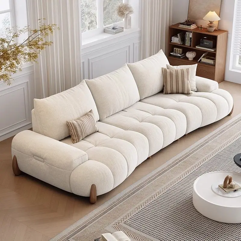 

Beige 3 Seater Living Room Sofas Designer Italian Bedroom Lazy Living Room Sofas Loveseat Modern Divano Moderno Furniture Home