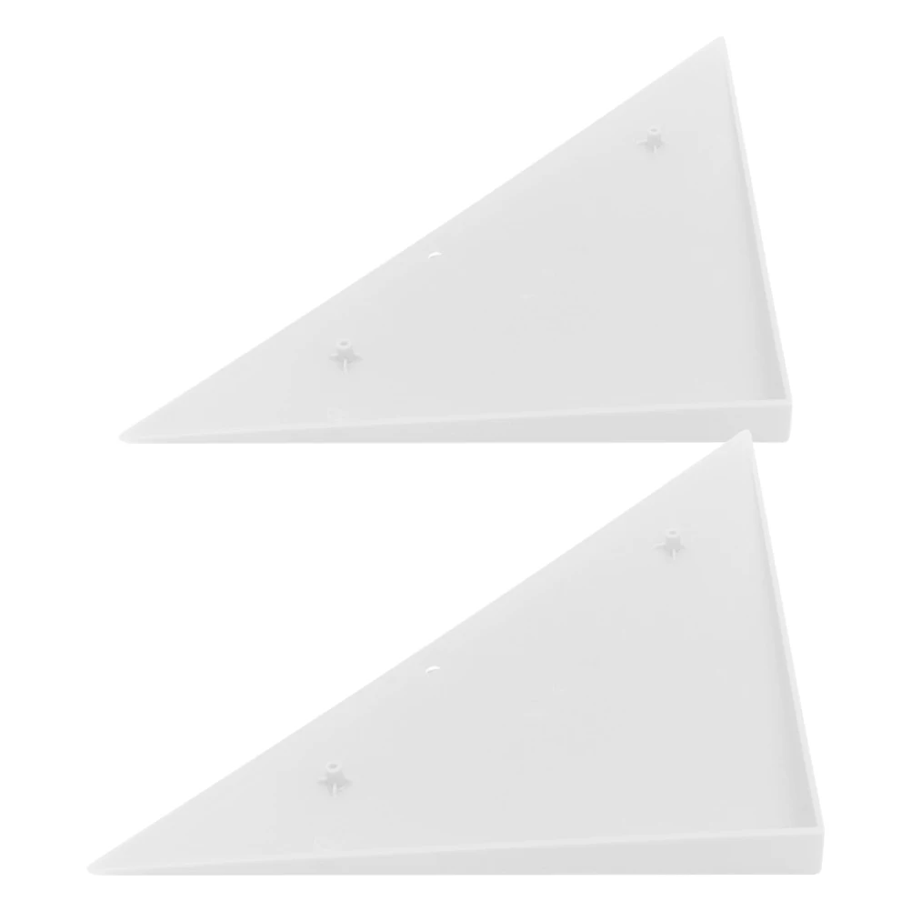 

2pcs Foosball Table Accessories Durable ABS Plastic Corner Cover Edge Protector Anti Scratch Easy Clean Triangle Green