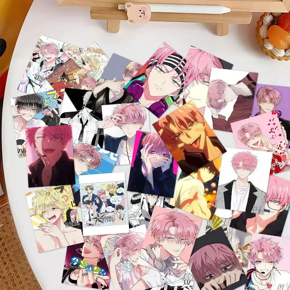 54Pcs/60pcs Anime Tamon's B-Side Fukuhara Tamon Waterproof Graffiti Stickers Phone Luggage DIY Decals Cartoon Cosplay Toys Props image 6