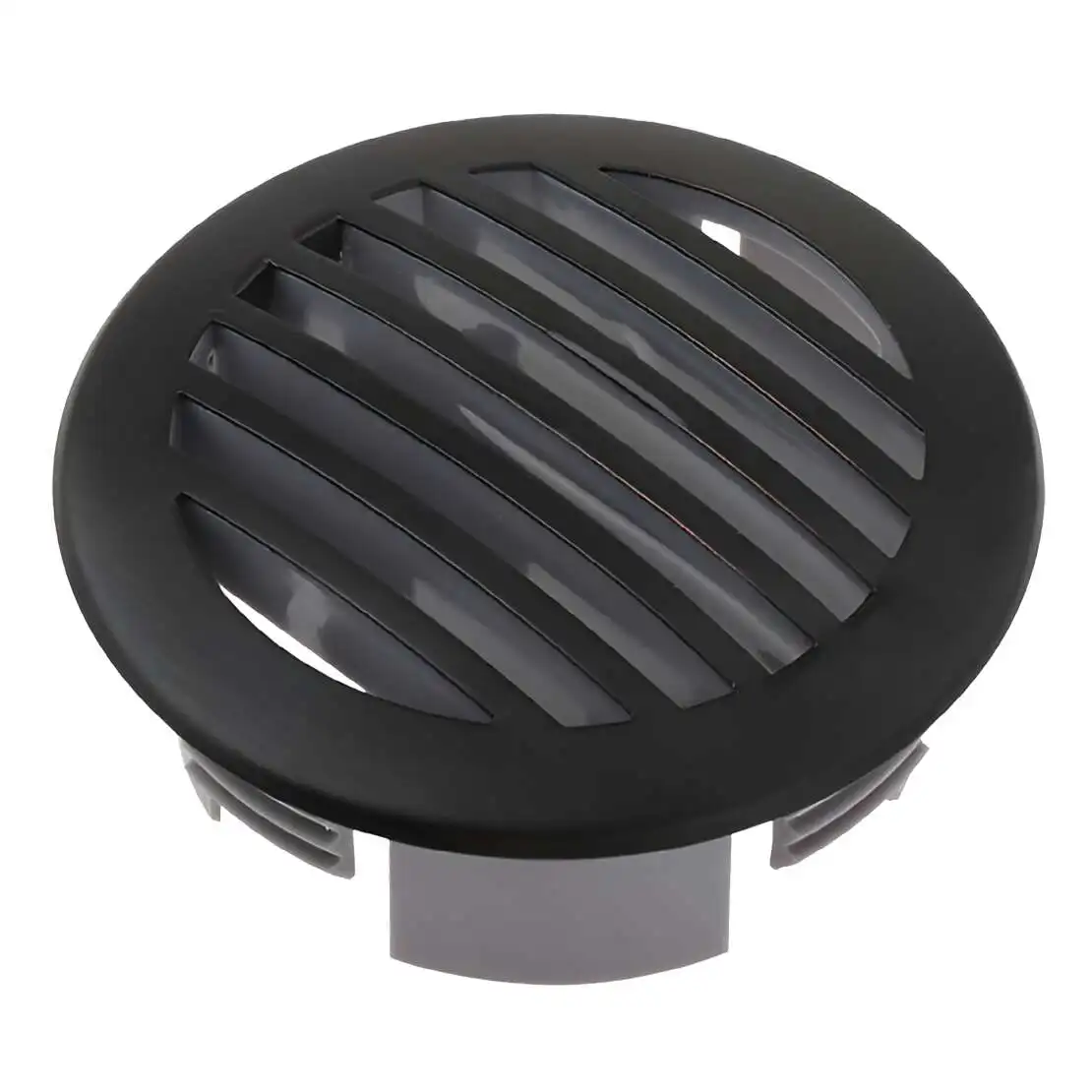 

3 "черная регулируемая крышка из нержавеющей стали 316, крышка вентиляционного потока для лодок, универсальная крышка для кемпера, лодки, яхты