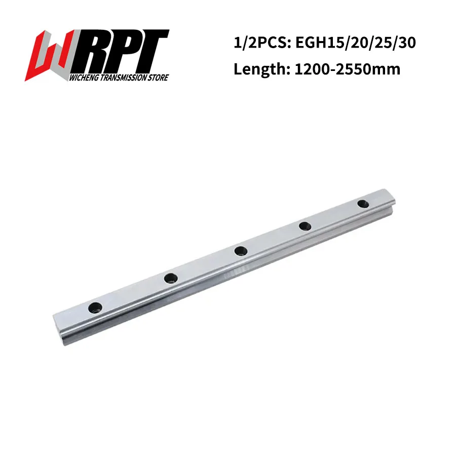 

Low Profile Linear Guide Rail EGH Series EGH15 EGH20 EGH25 EGH30 High Precision Suitable Automation Equipment Length 1200-2500mm