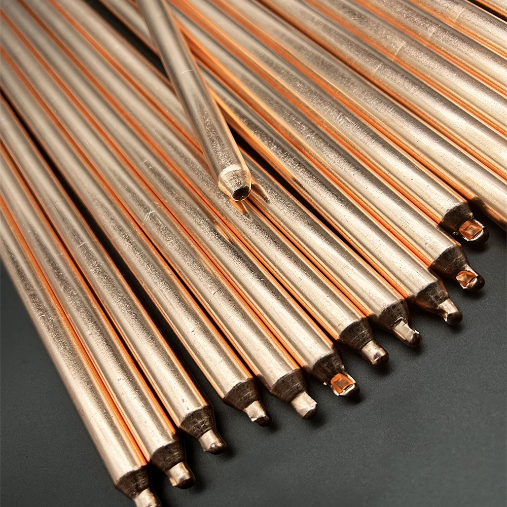 Thermal Copper Tube Heat Pipe Cooling Rod Diameter 6mm Long 60 to 250MM Ordinary Heat Pipe Copper Heat Pipe Computer Radiator