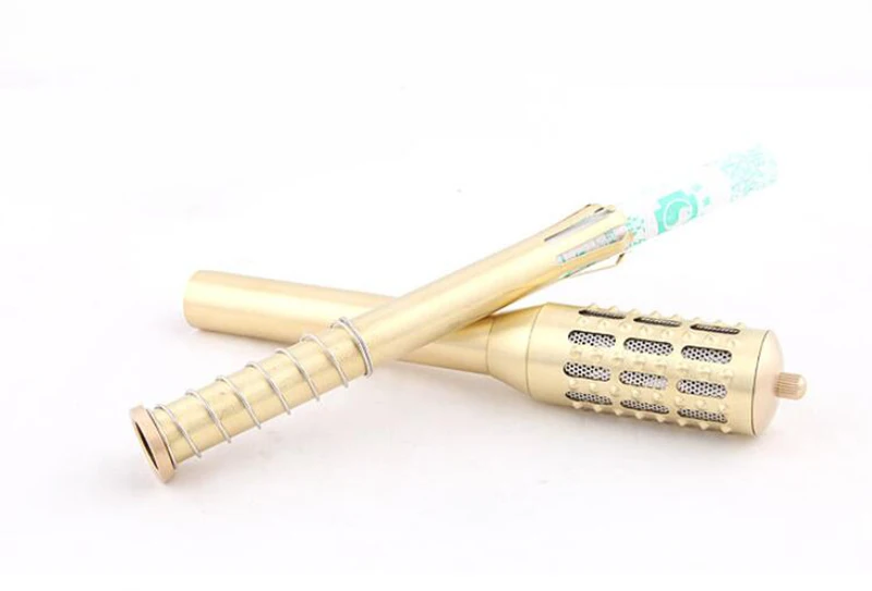 Pure copper king wen jiu bar Removable fourth-generation moxibustion rods Ai ai grass bars body warm moxibustion tool
