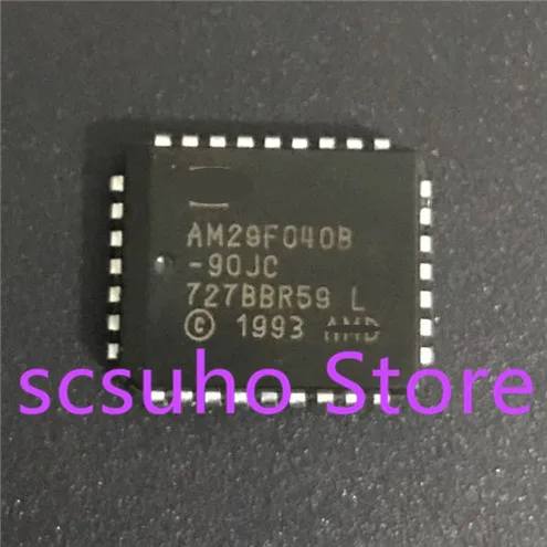 5pcs AM29F040B-90JC AM29F040B AM29F040 PLCC32