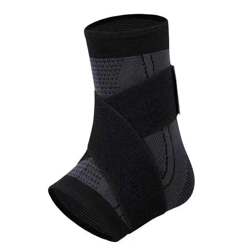 1PC Pressurized Bandage Ankle Protector Sport Anklet Support Foot Strap Nylon Knitted Elastic Ankle Brace Gym Basketball Running