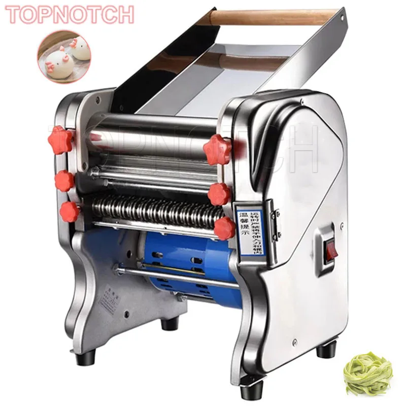 Stainless Steel Electric Noodle Maker Noodle Press Home Commercial Use Small Automatic Rolling Dough Kneading Machine