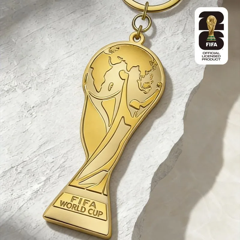 FIFA 2026 World Cup Golden Trophy Keychain 1/12 Scale