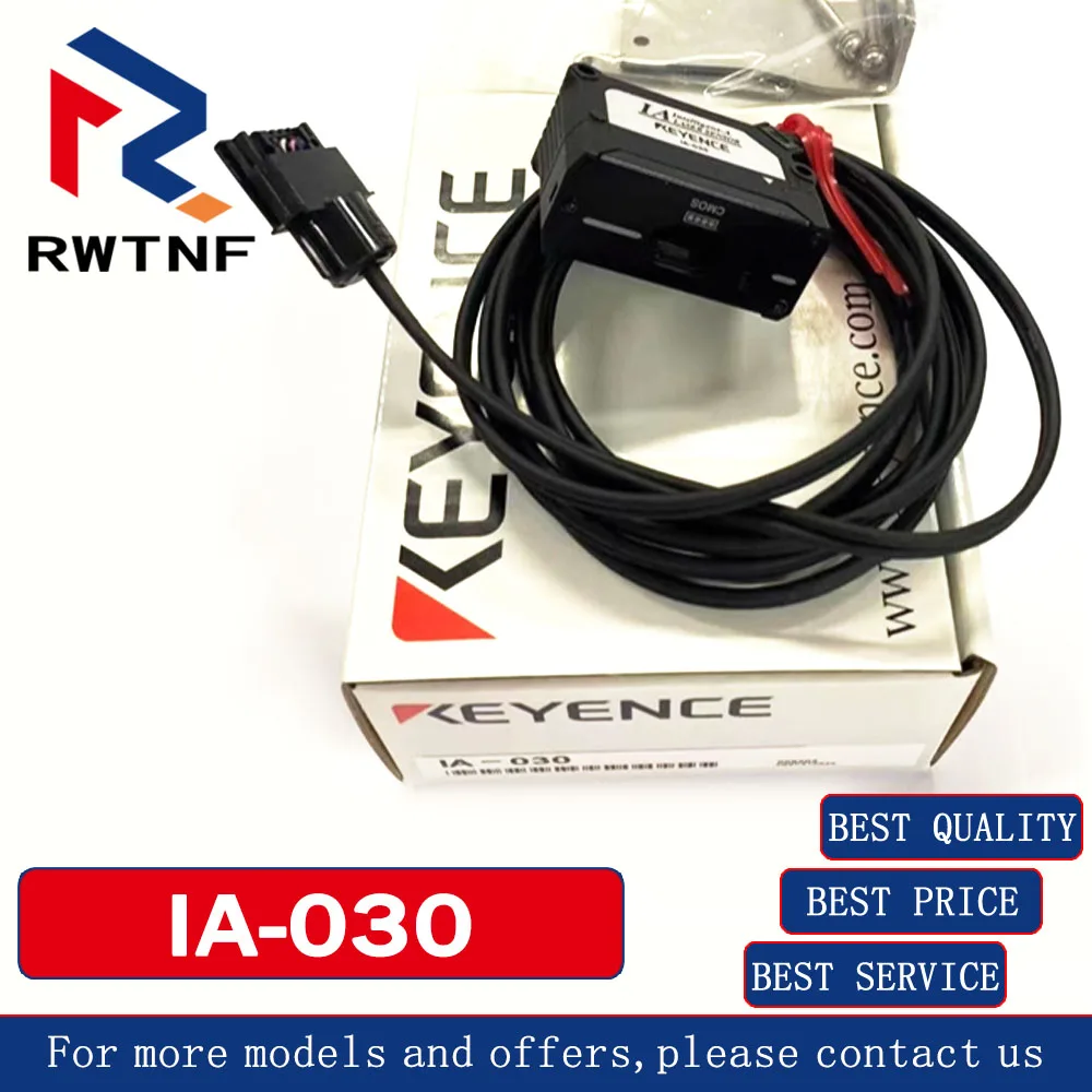 العلامة التجارية الجديدة حقيقية IA-030 KEYENCE CMOS التناظرية استشعار الإزاحة بالليزر 100% الأصلي ، مخزون المستودعات