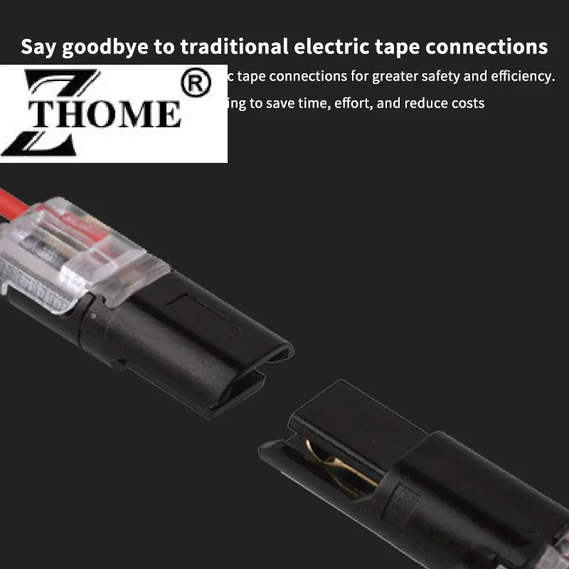10Pcs Waterproof Plug Wire Connector 2 Pin Way Cable Plug Car Electric Wire Snap Connectors Strip Terminal Connection