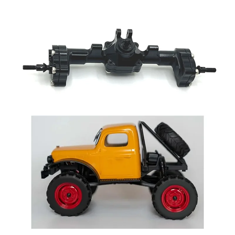 M07K-RC Car Metal Complete Rear Axle Kit For FMS 1/24 FCX24 Xiaoqi Crusher  K5 RC Accessories