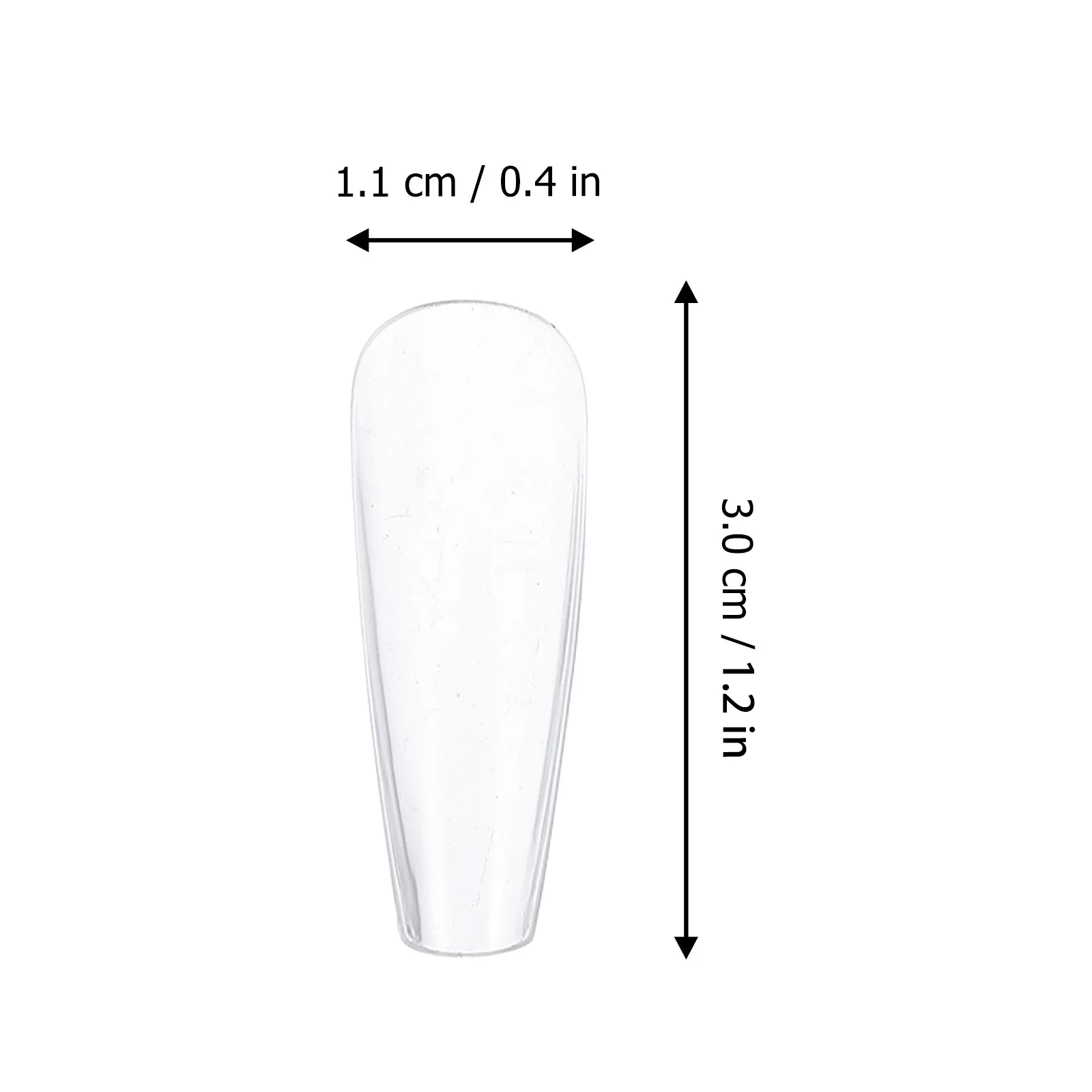 

Прозрачный пресс для ногтей квадратной формы, долговечные типсы, декор для маникюра, накладные ногти, акриловые поддельные ногти