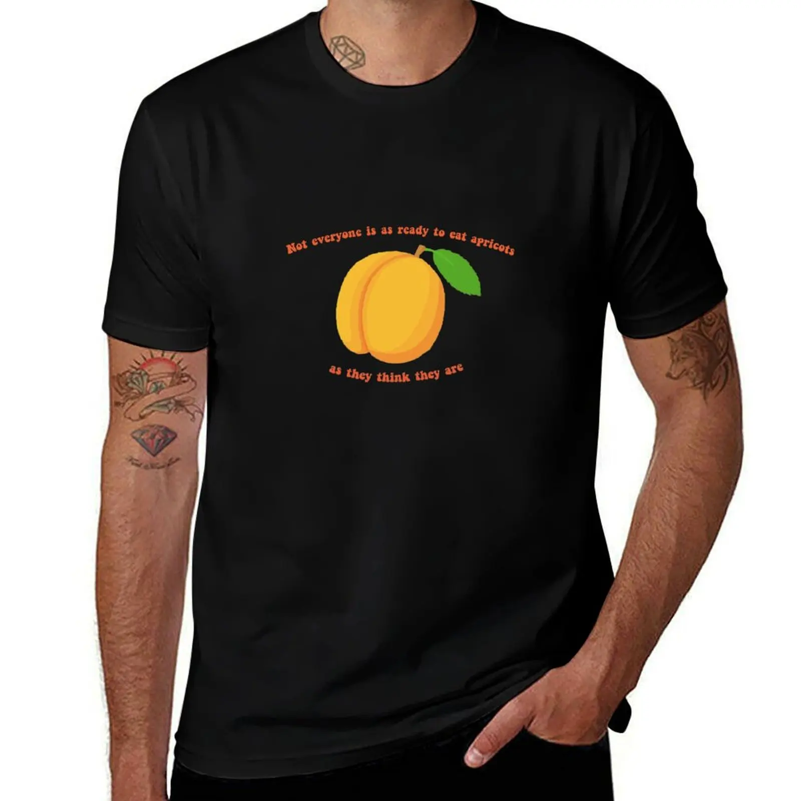James Acaster - Aipricot T-Shirt Basic Regular Fit Casual T-Shirt