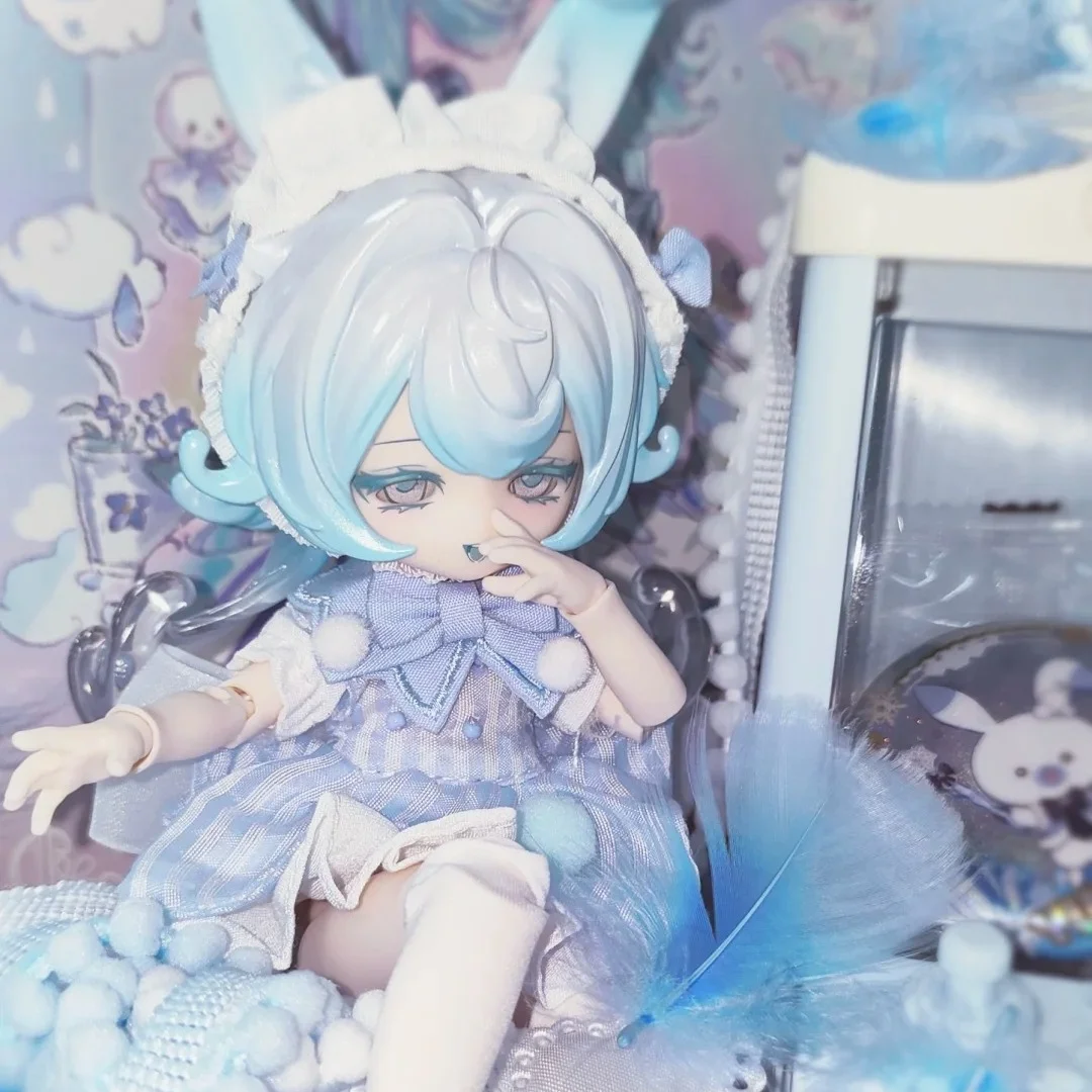 Come4free 1/12 Bjd boîte aveugle Bonnie météorologique étoile langue série Kawaii lapin Bjd bureau articulé figurine jouets