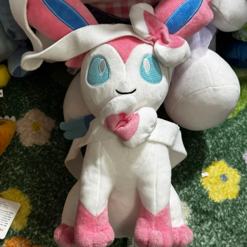 Pokemon Eevee familia juguete de peluche Sylveon Leafeon Umbreon Espeon Glaceon muñecos de peluche Kawaii regalo de cumpleaños de Navidad para niños