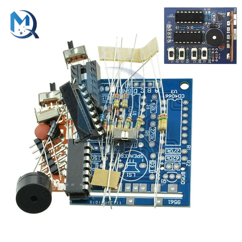 16 Music Box 16 Sound Box BOX-16 16-Tone Box Electronic Module DIY Kit DIY Parts Components Accessory Kits Board