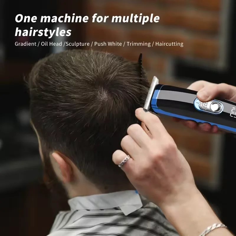 Waikil ปัตตาเลี่ยนไฟฟ้าสำหรับผู้ชาย, ปัตตาเลี่ยนแบบกดชาร์จ USB ไร้สาย