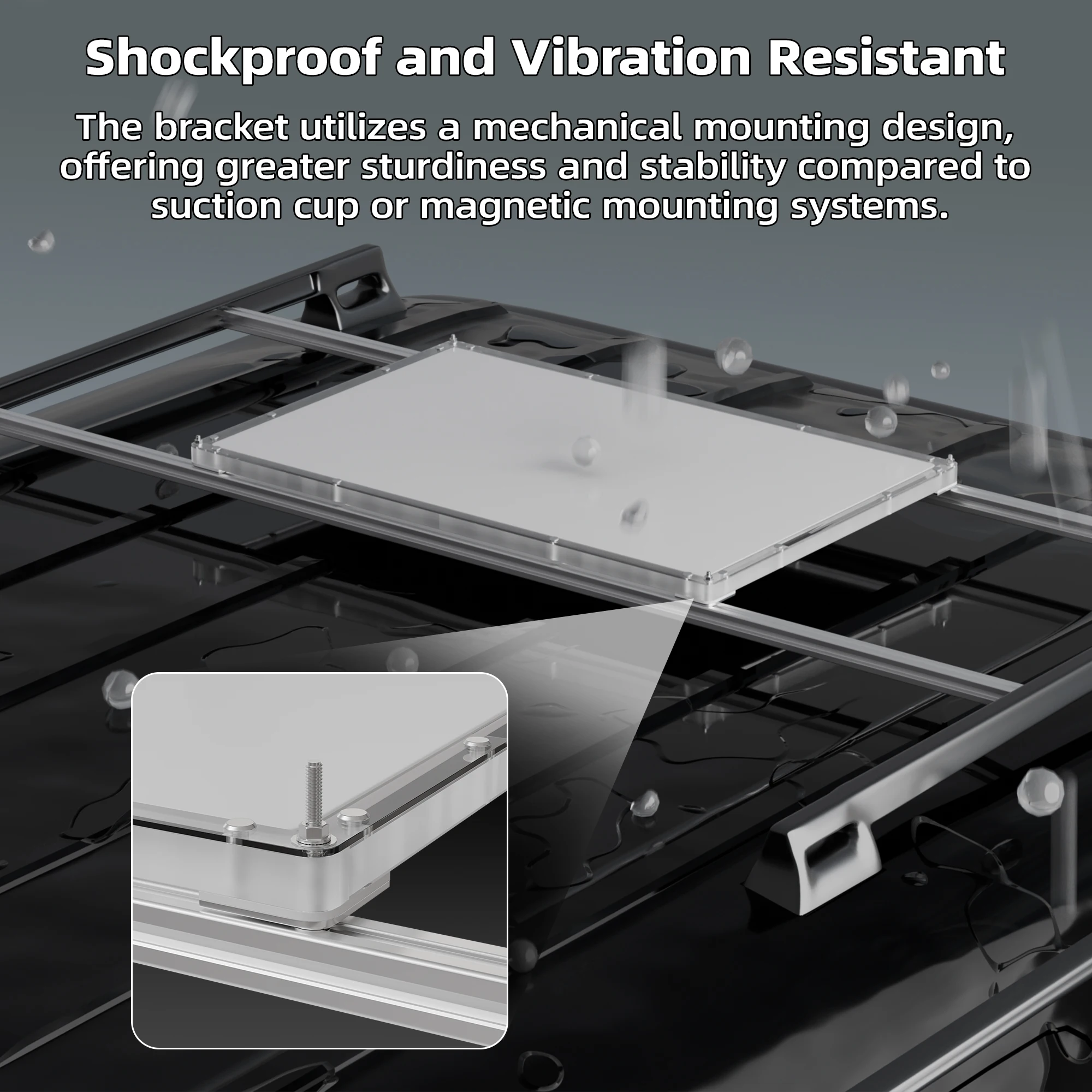 Starlink Gen 3 Mount Roof Mount للسيارة والقارب طقم الأقمار الصناعية المقاوم للماء لـ Starlink Dish و Standard Gen 3 #3