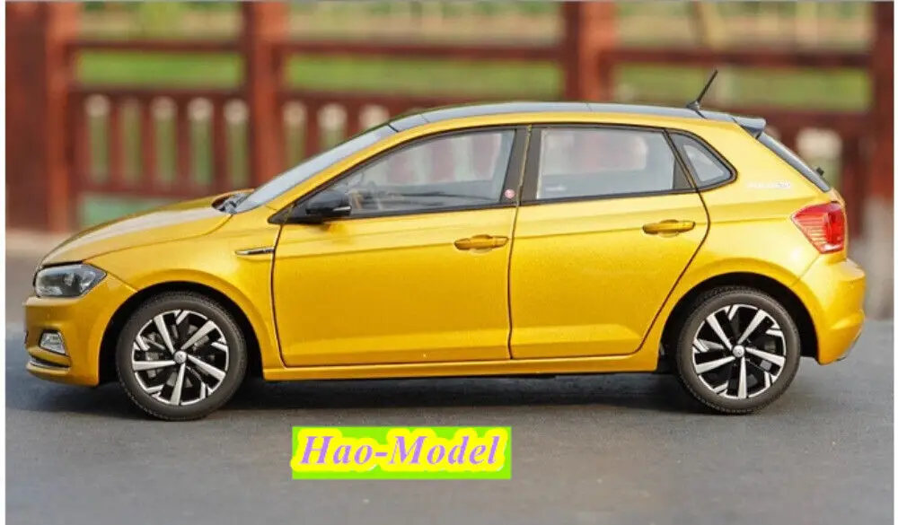 1/18 For SAIC Volkswagen All New Polo Plus Model Car Diecast Metal Toys Boys Birthday Gifts Hobby Display Collection Ornaments