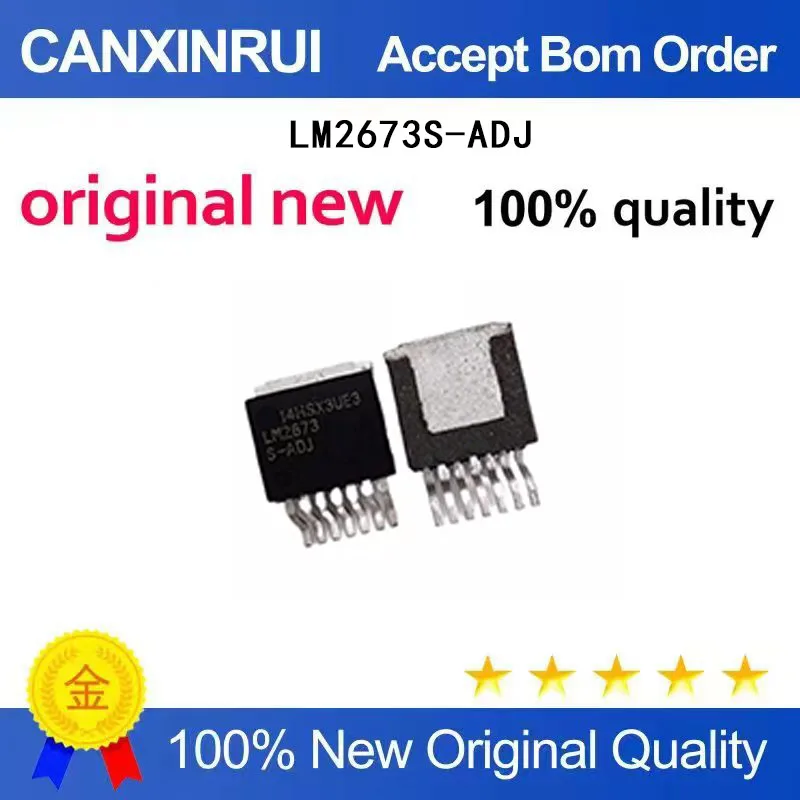 (5-100 Pieces)Brand new original LM2673S-DJ LM2673 TO-263 spot chip IC