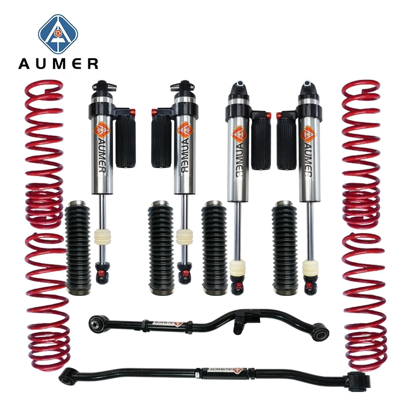 

Aumer JL Rebound Compression Adjustable Shock Absorber Suspension Lift Kit 4x4 Off Road Shock Absorber For Wrangler JL 2018-