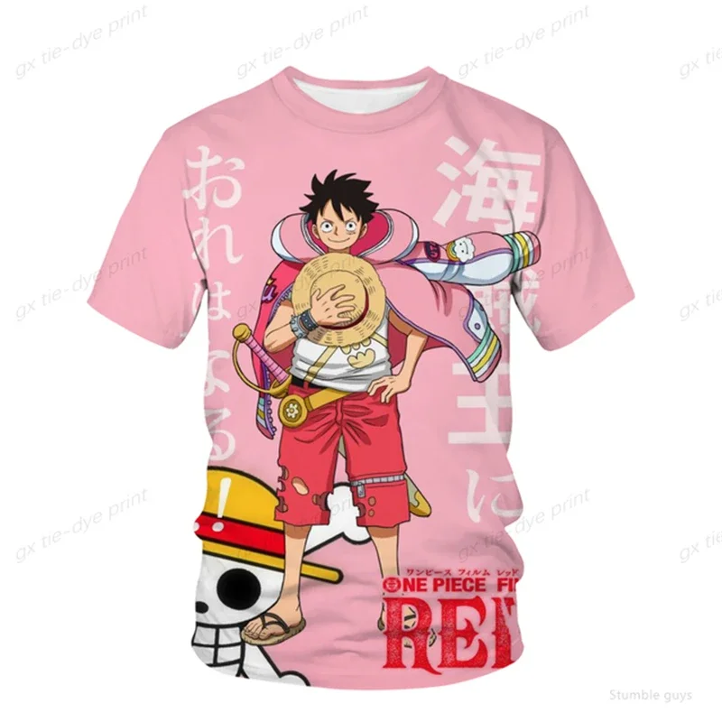 Sommer Kinder Einteiler T-Shirt Jinbe Group Print Lässige Jungenkleidung Mädchen Kurzarm Herren Trikot Outdoor