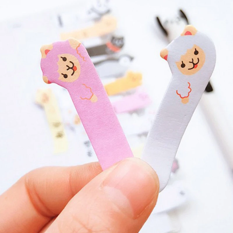 9pcs Cartoon Animal Sticky Note 1pcs has 120 Sheets School Student Kid Office Journal Scrapbooking Decoration Message DIY