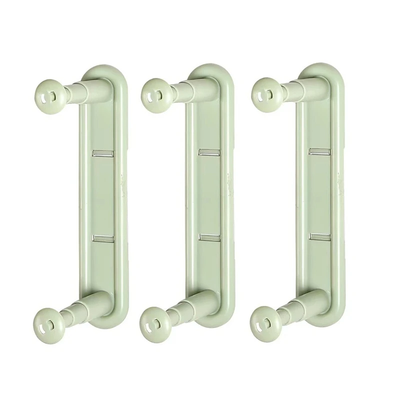 Telescopic Clothes Rack Receiver Wall-Mounted Clothes Rack Storage Artifact Non-Punching Telescopic Storage Rack