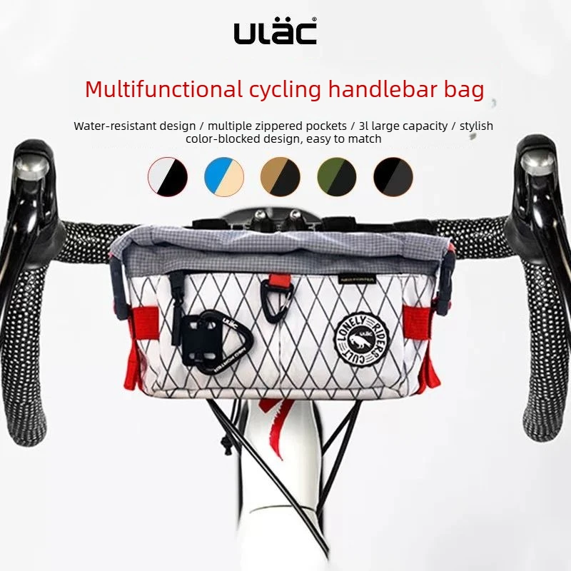 AliExpress NONE 3L Bicycle Handlebar Bag Multifunctional Waterproof Cycling Front Bag Large Capacity MTB Road Bike Storage Pouch Bike Accessorie