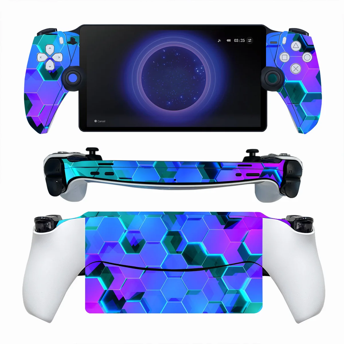 favo-de-mel-hexagonal-para-portal-ps-adesivo-de-pele-de-pvc-acabamento-fosco-anti-bolha-decalque-duravel-resistente-a-arranhoes