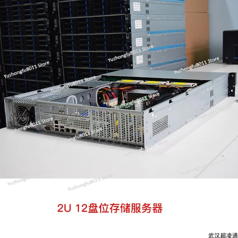 Servidor de armazenamento 2U de 12 bits, plataforma supermicro X10 de canal duplo, nuvem privada, NAS distribuído em classe empresarial 95% novo