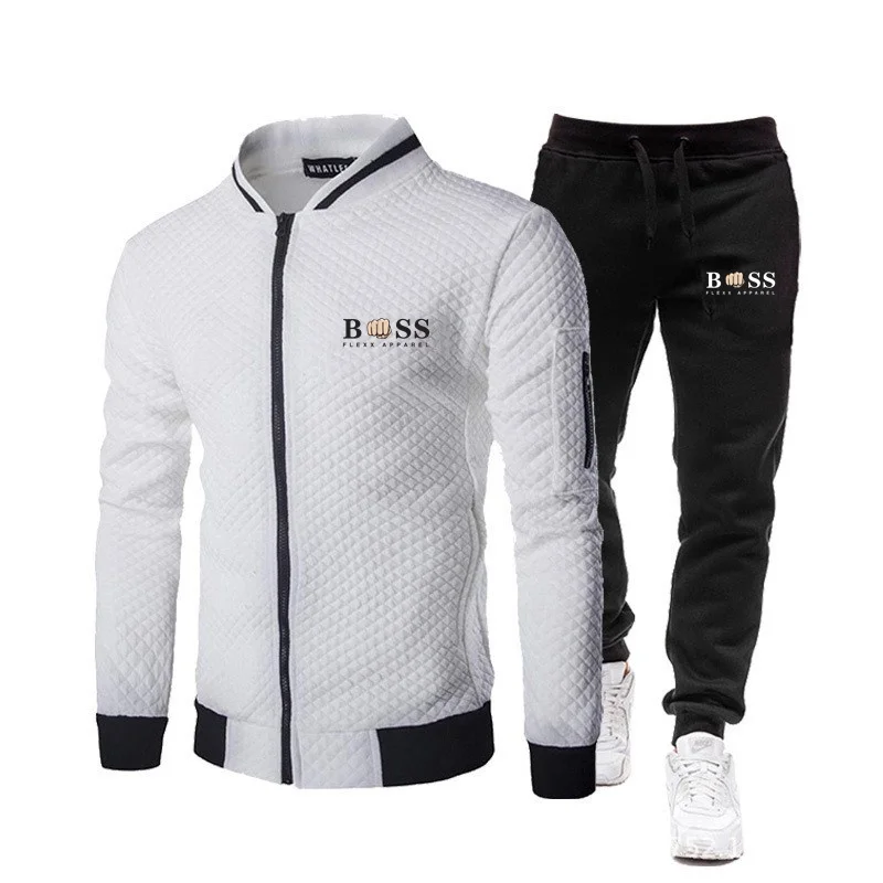 2023 Spring and Autumn New Men's Fashion Classic Baseball Suit Pants Set Men's Baseball Suit Set Sportswear Set