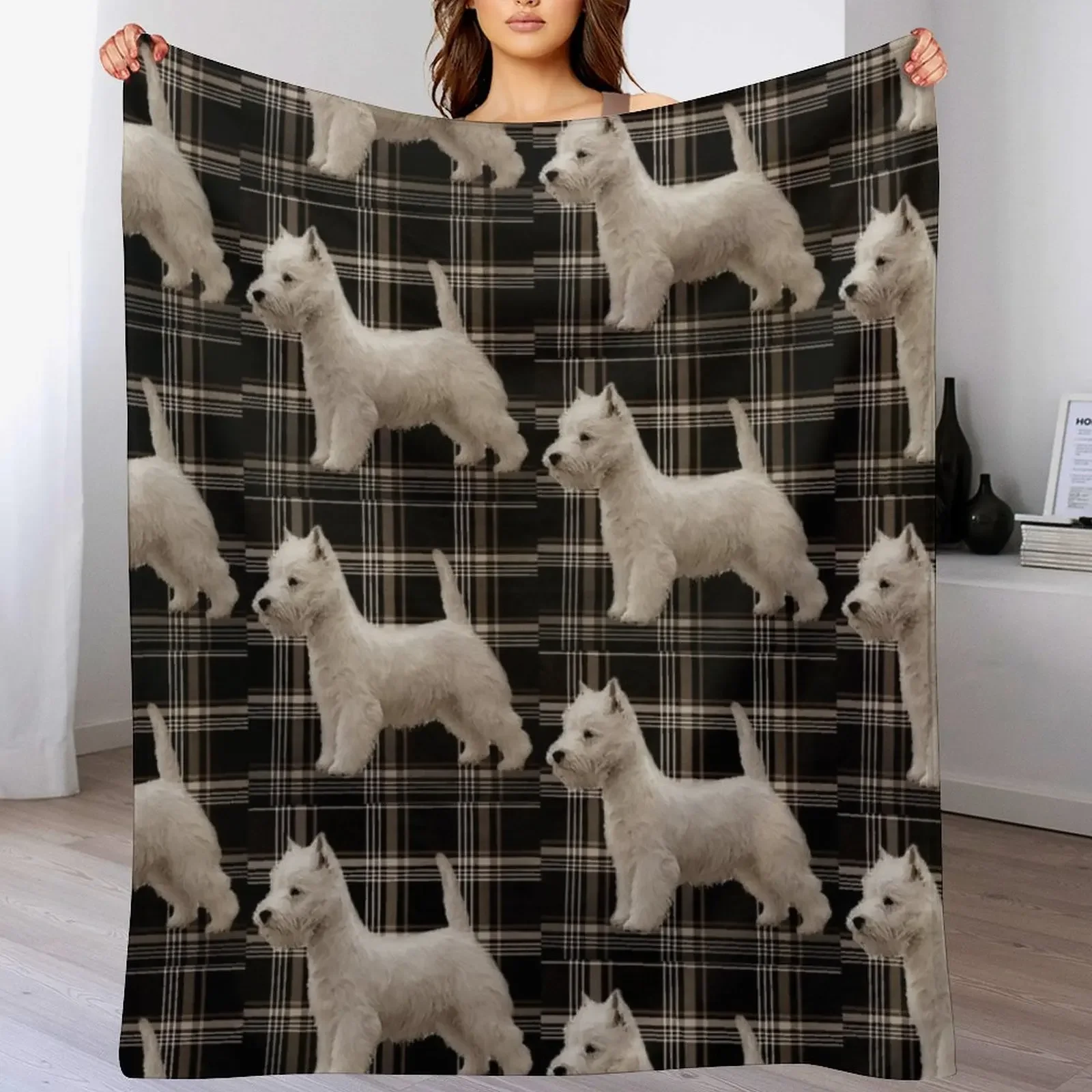 

Westie Volks Folks Throw Blanket Summer Beddings Blankets For Bed Heavy For Sofa Thin Blankets