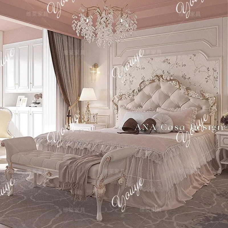 

XX Прозрачное украшение для отдыха, уникальный креативный дизайнер, современная роскошная кровать в скандинавском стиле, экономия места для девочек Letto Matrimoniale, товары для дома