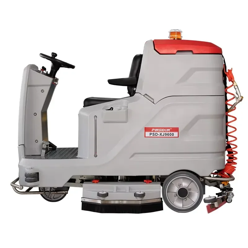 Novatech Global PSD-XJ9600 240L Automatic Industrial Floor Scrubber Professional Washing Machine for Factory Commercial