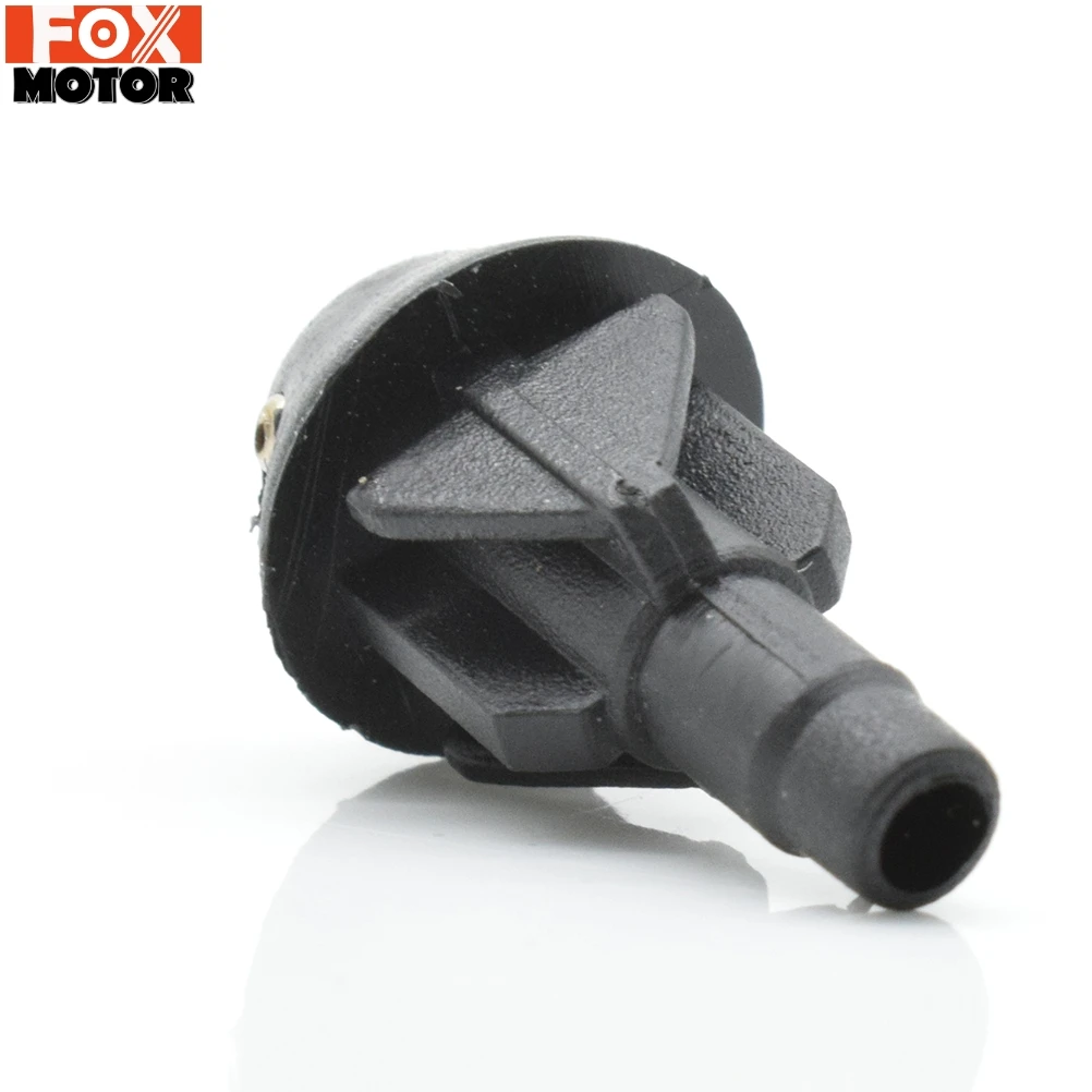 Pair Front Windscreen Wiper Washer Jet Nozzle Spray For Peugeot 106 205 206 306 506 Hood Water Liquid Jets Window Windshield