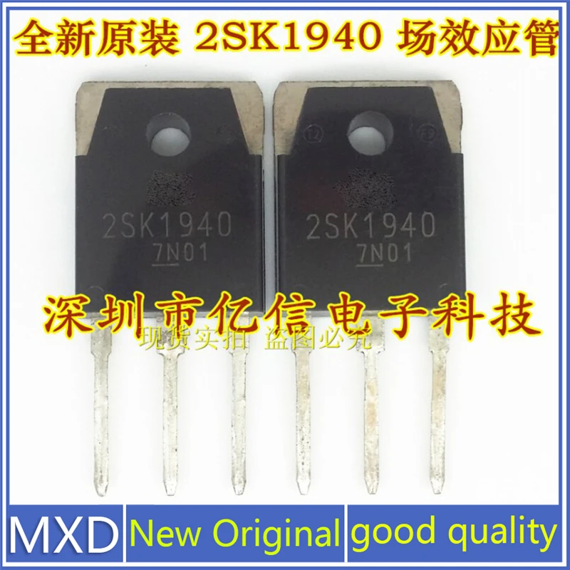 5Pcs/Lot New Original K1940 Imported 2SK1940 Genuine Field Effect Mos Tube TO-3P Good Quality In Stock