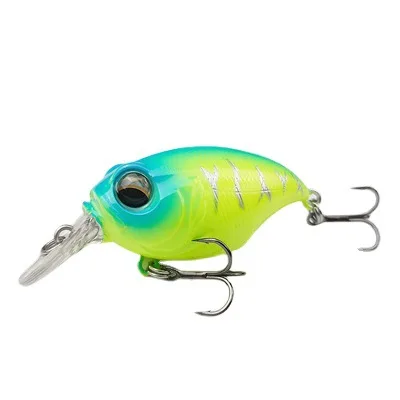 Neue Crankbait-Wobbler-Köder, 38 mm/8 g, 48 mm/11 g, hochwertige Haken, 10 verschiedene Farben, künstlicher Köder, harte Angelkurbeln
