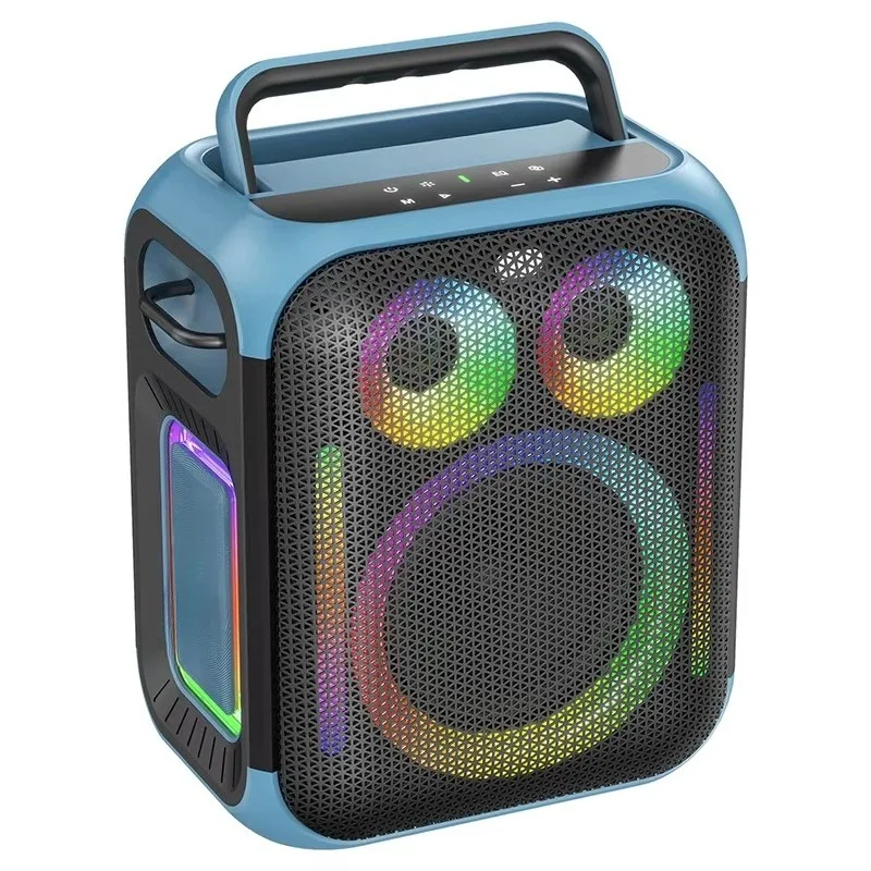Mini Smart Portable Wireless Speaker Heavy Bass Outdoor Custom Stereo Audio Device
