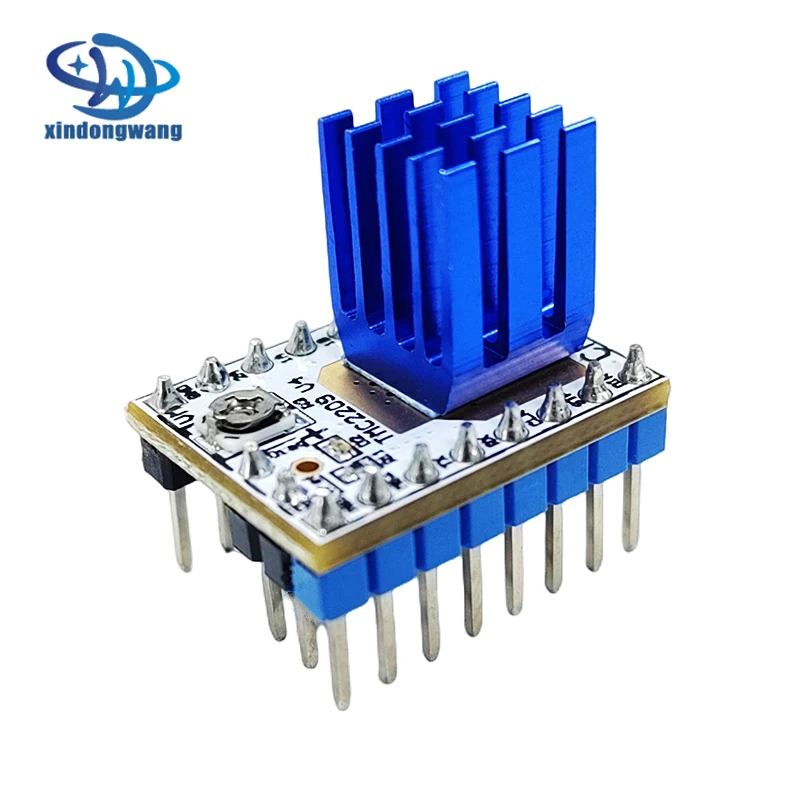 Super Silent TMC2209 V4 Stepstick Module Stepper Motor Driver With Heat Sink For 3d Printing Motherboard